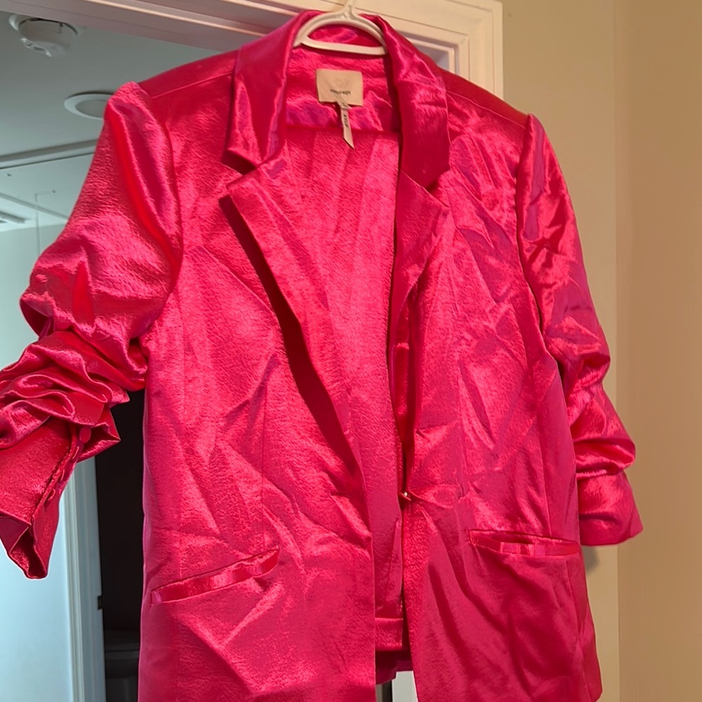 Vibrant Pink Women's Blazer